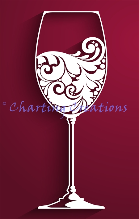 Wine Glass Silhouette